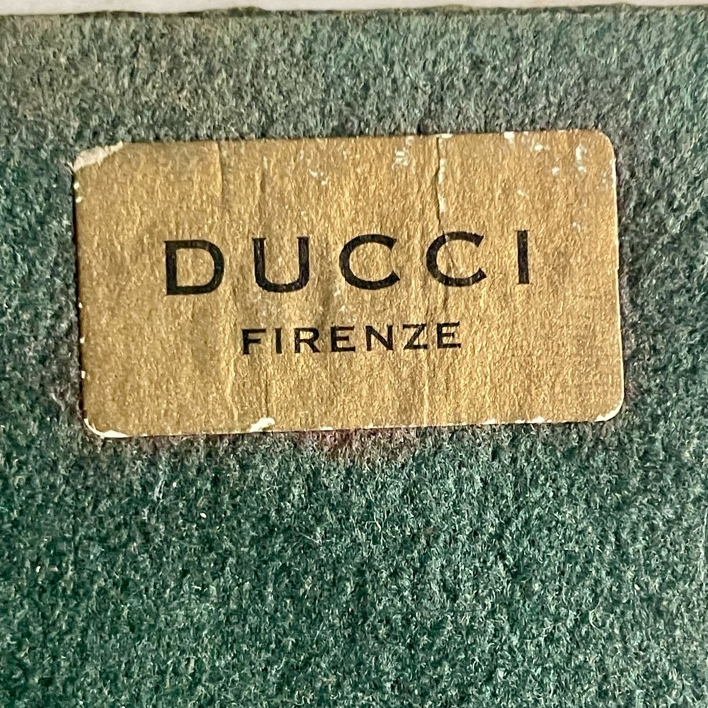 Ducci Firenze VTG Midcentury Golden Ashtray with elephant design, stamped, EUC - Picture 9 of 11